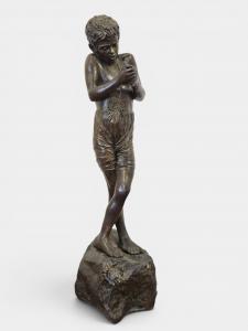 Patinated bronze sculpture attributable to Giuseppe Renda (1859-1939)
